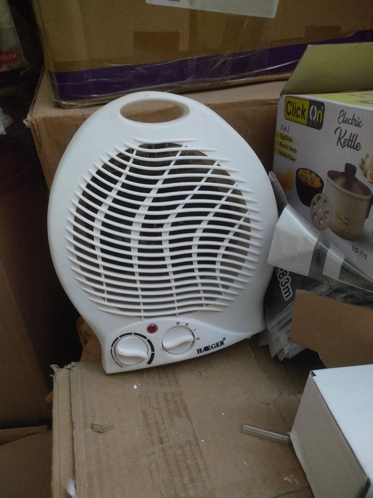Portable fan heater from SimpleCart Store appliance collection