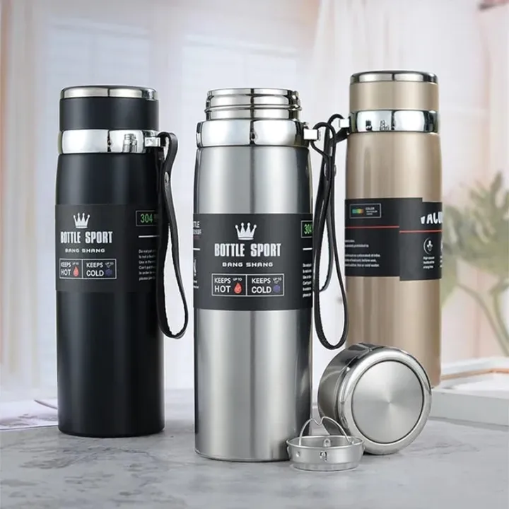 1L Stainless Steel Thermos Bottle product photo — SimpleCartStore