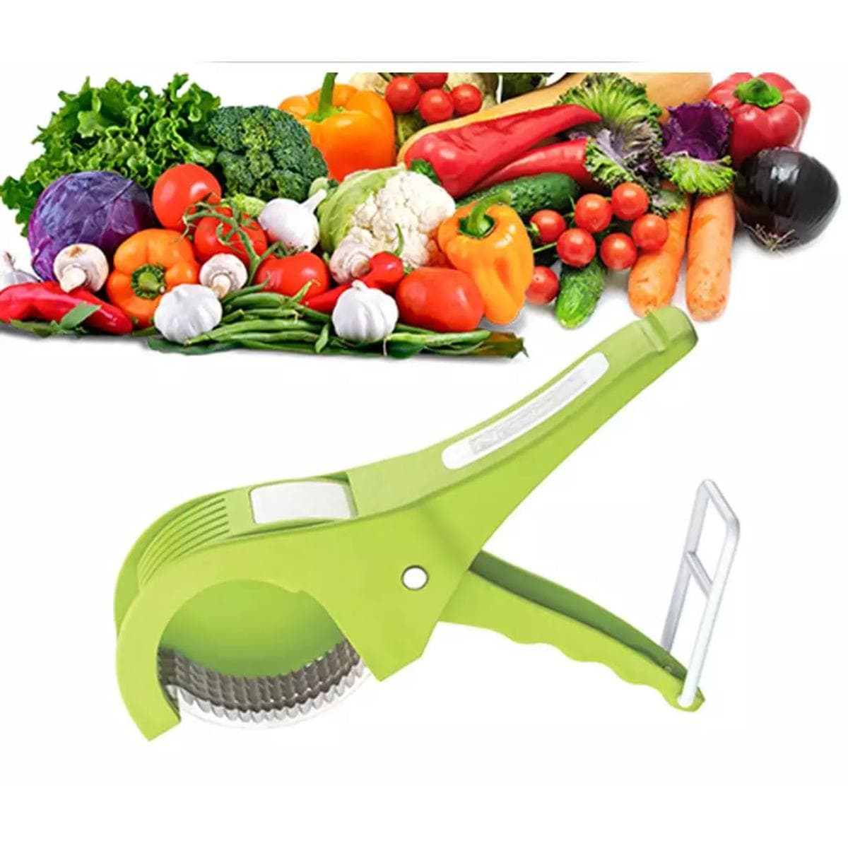 5-Blade Vegetable & Fruit Chopper product photo — SimpleCartStore