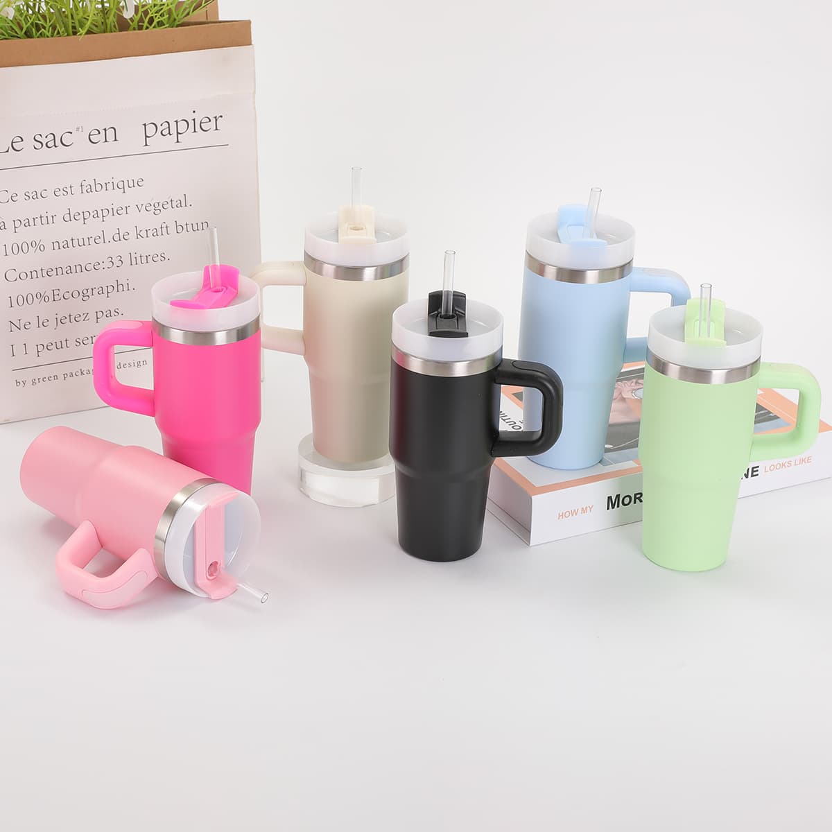 14oz Mini Stainless Steel Tumbler detail view for online shoppers in Pakistan