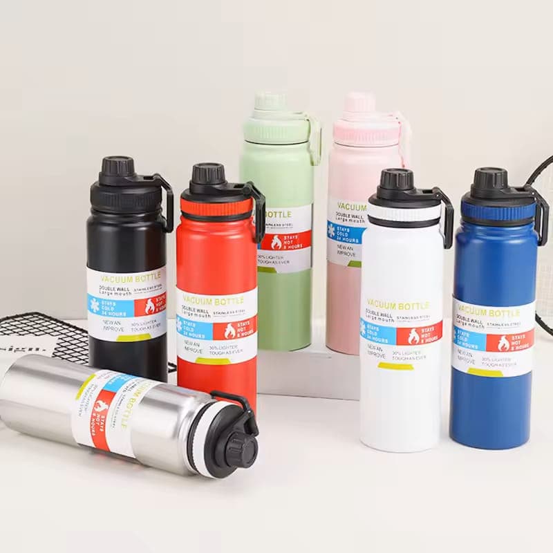 800ml Vacuum Insulated Steel Bottle product photo — SimpleCartStore