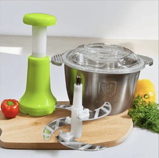 2L Manual Food Chopper detail view for online shoppers in Pakistan