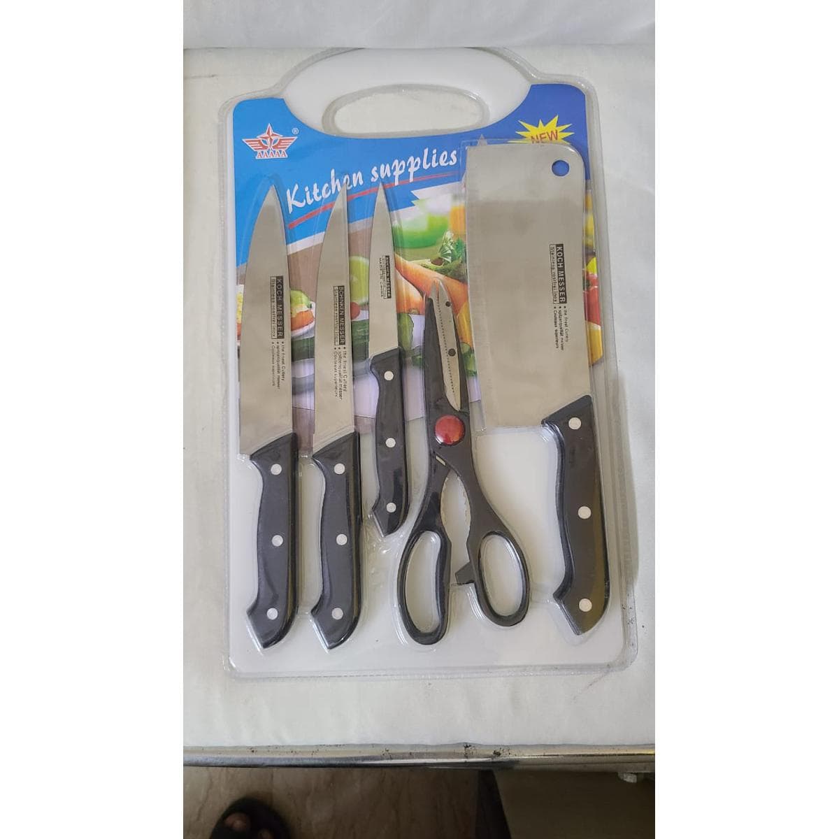 Stainless Steel Knife Set Kitchen Five-piece — buy online in Pakistan at SimpleCartStore
