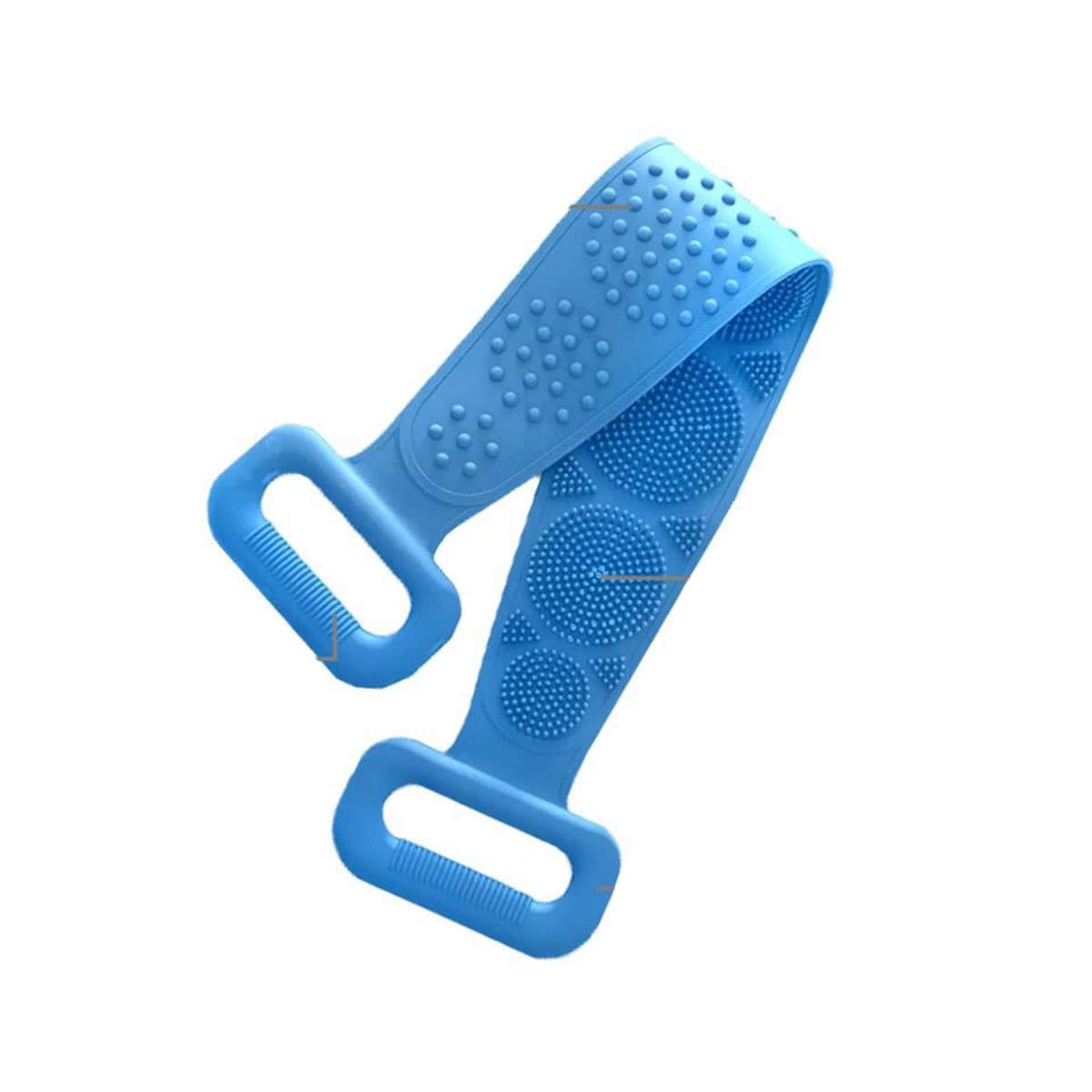 Silicone Back Bath Shower Wash Body Belt Brush — order online with COD in Pakistan