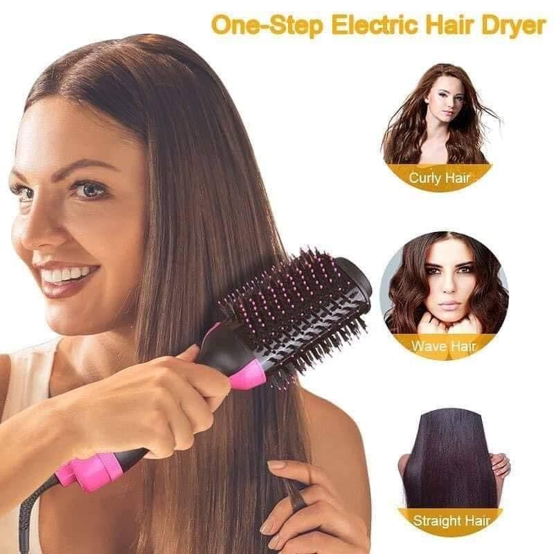 3-in-1 Hot Air Hair Dryer Brush product photo — SimpleCartStore