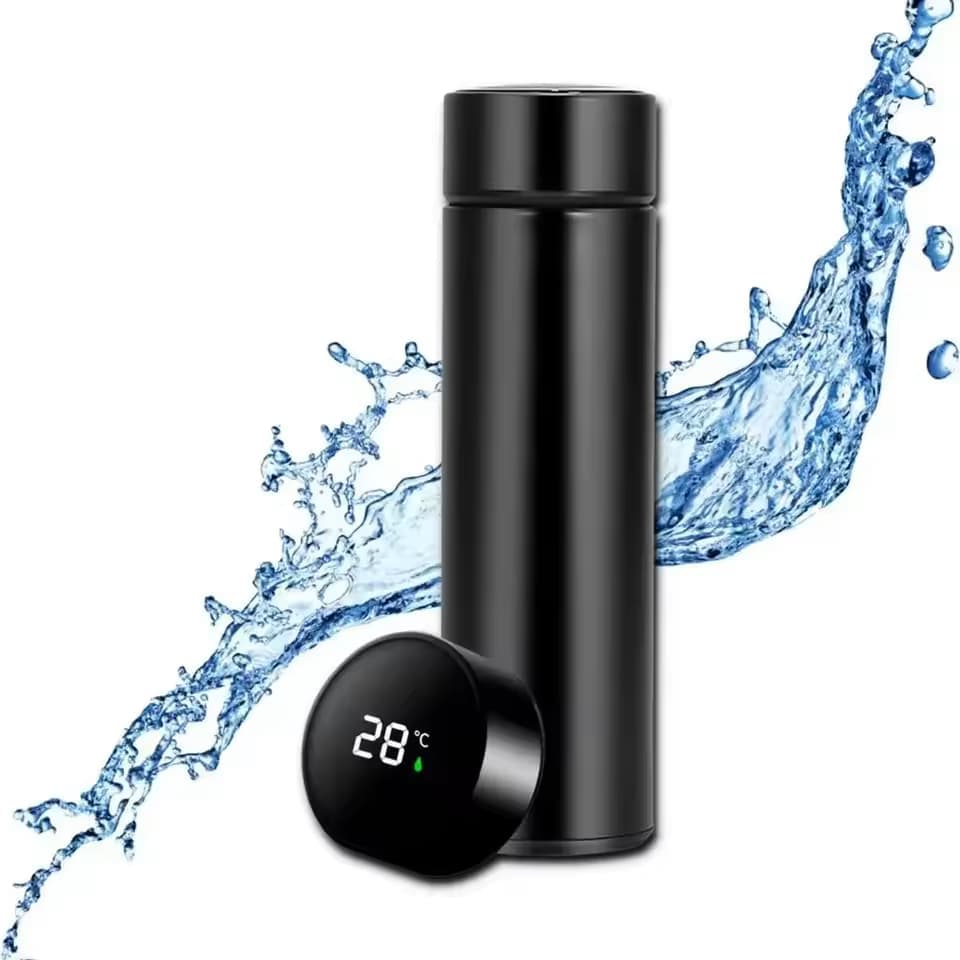 500ml LED Temperature Water Bottle — order online with COD in Pakistan