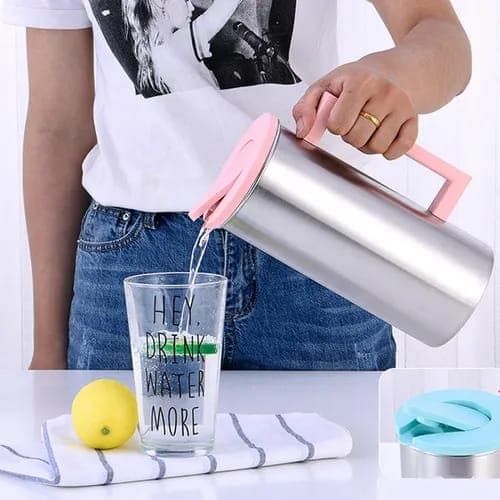 1.8L Stainless Steel Water Pitcher product photo — SimpleCartStore