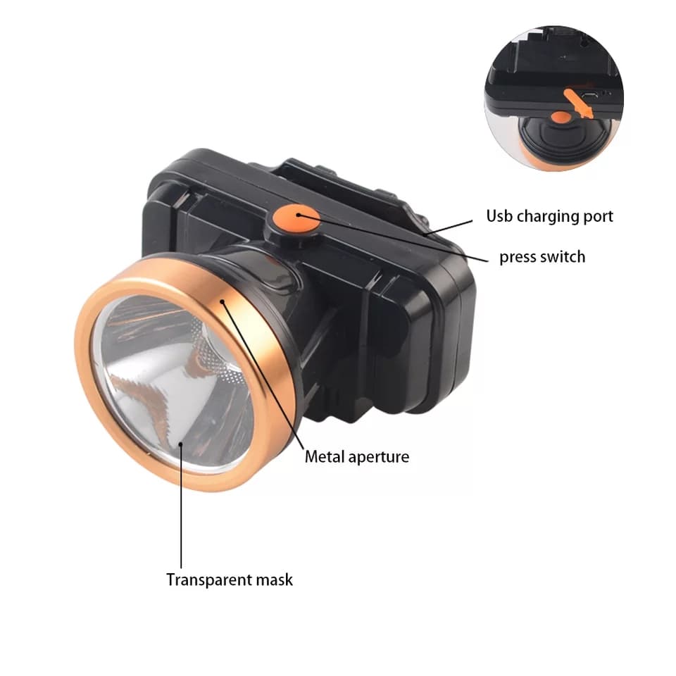 LED headlight strong light long shot 50w — order online with COD in Pakistan