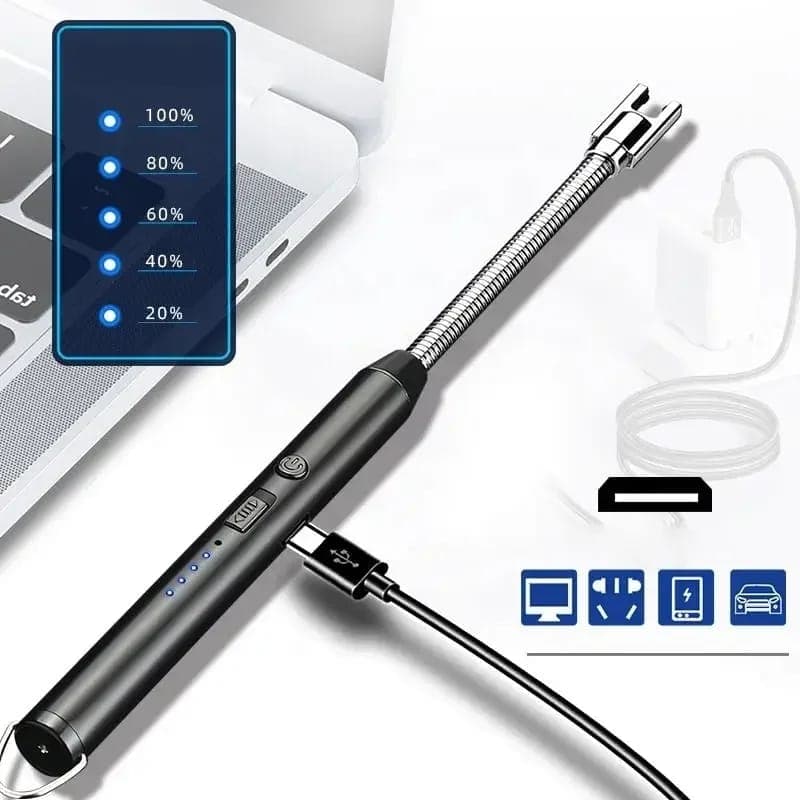 Long Plasma Kitchen Lighter detail view for online shoppers in Pakistan