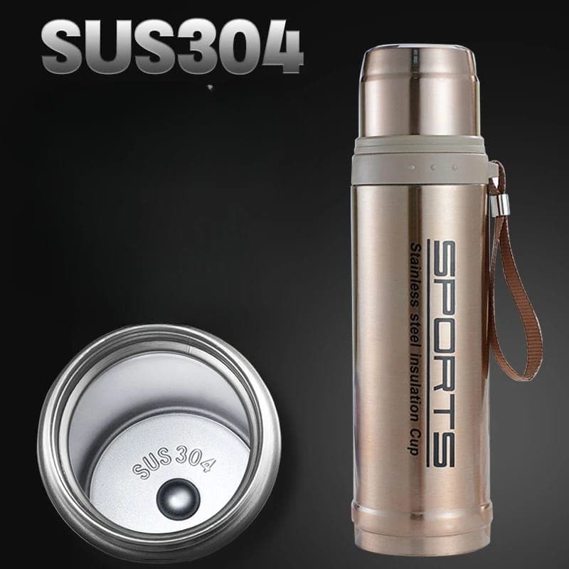 750ml Sports Vacuum Flask detail view for online shoppers in Pakistan