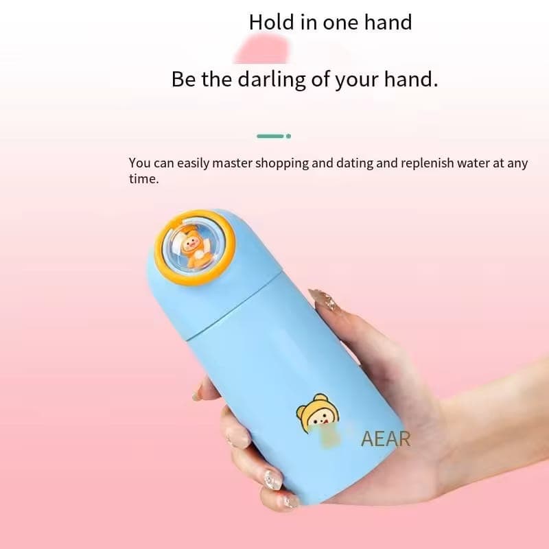 Cute Heat-Resistant Glass Cup detail view for online shoppers in Pakistan