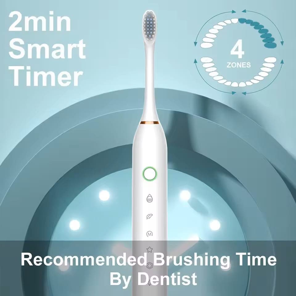 6-Mode Electric Toothbrush — order online with COD in Pakistan