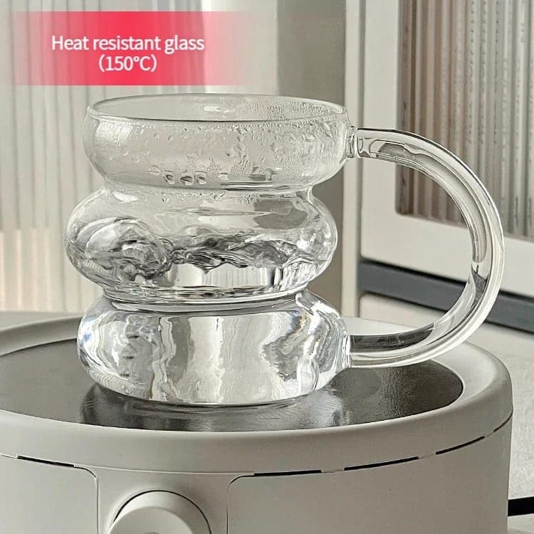 Heat-Resistant Glass Coffee Mug product photo — SimpleCartStore