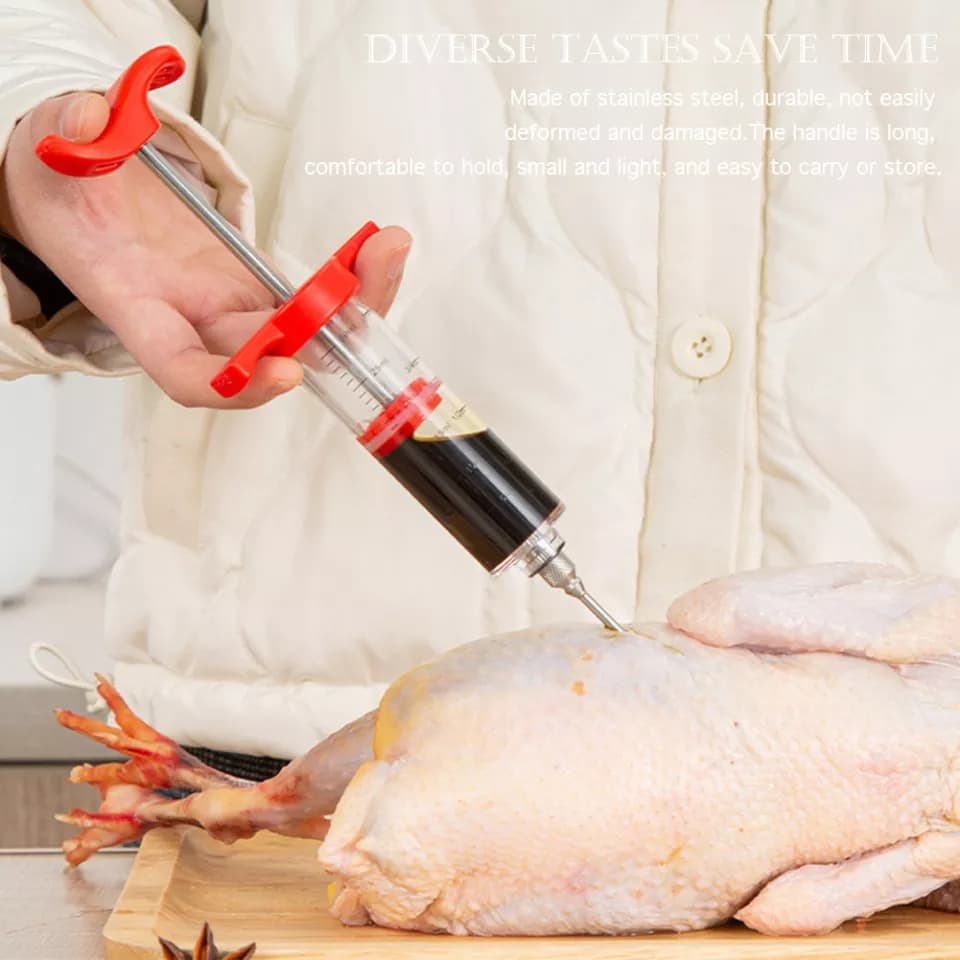 BBQ Meat Marinade Injector product photo — SimpleCartStore