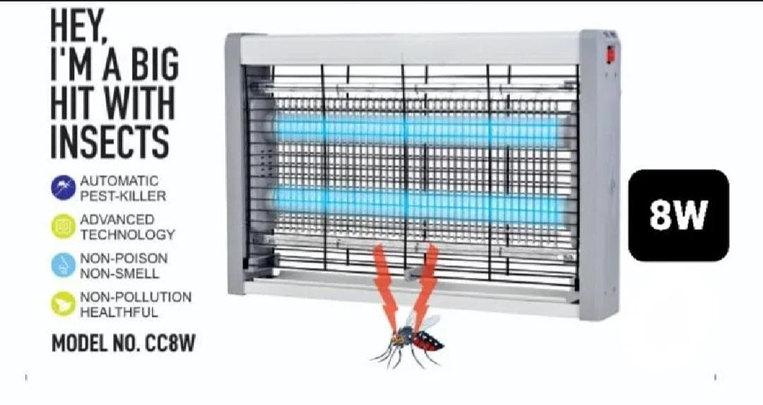 8W–12W LED Mosquito Killer Lamp — order online with COD in Pakistan