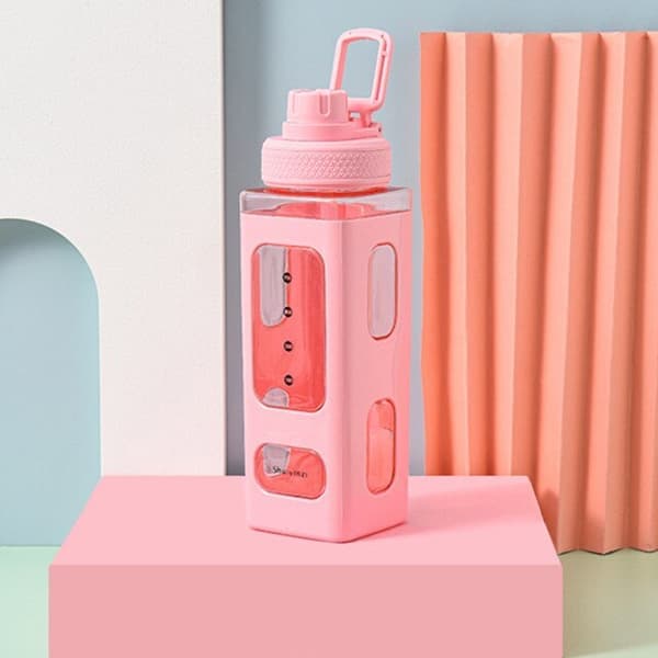 700ml Pastel Shaker Water Bottle product photo — SimpleCartStore