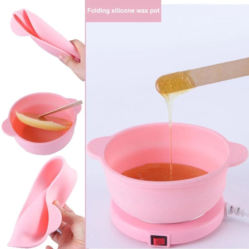 300ml Foldable Silicone Wax Warmer detail view for online shoppers in Pakistan