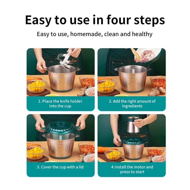 2-Speed Electric Meat Grinder — order online with COD in Pakistan