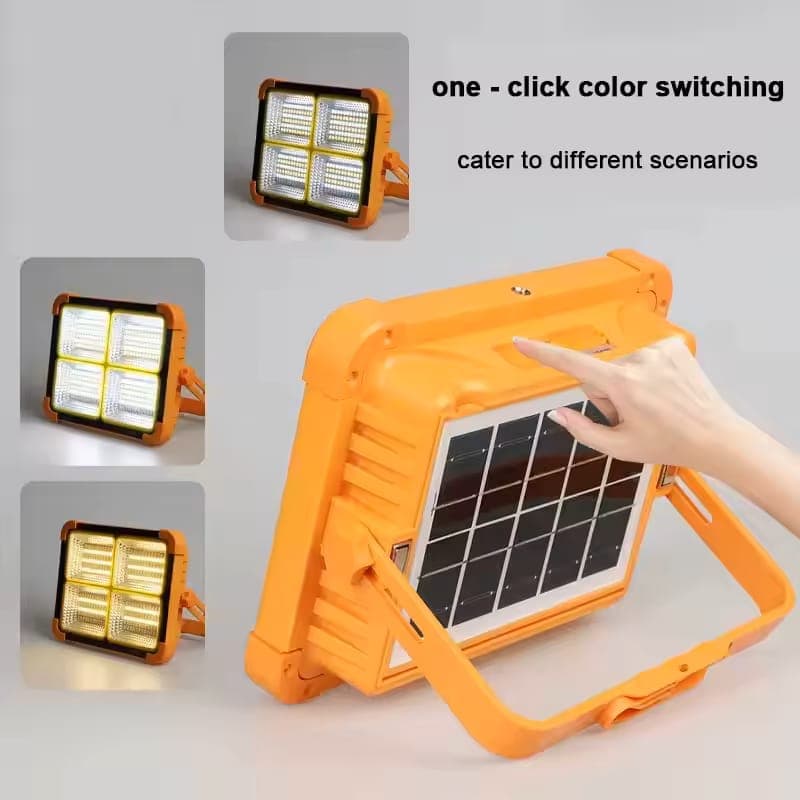 100W Solar LED Work Light detail view for online shoppers in Pakistan