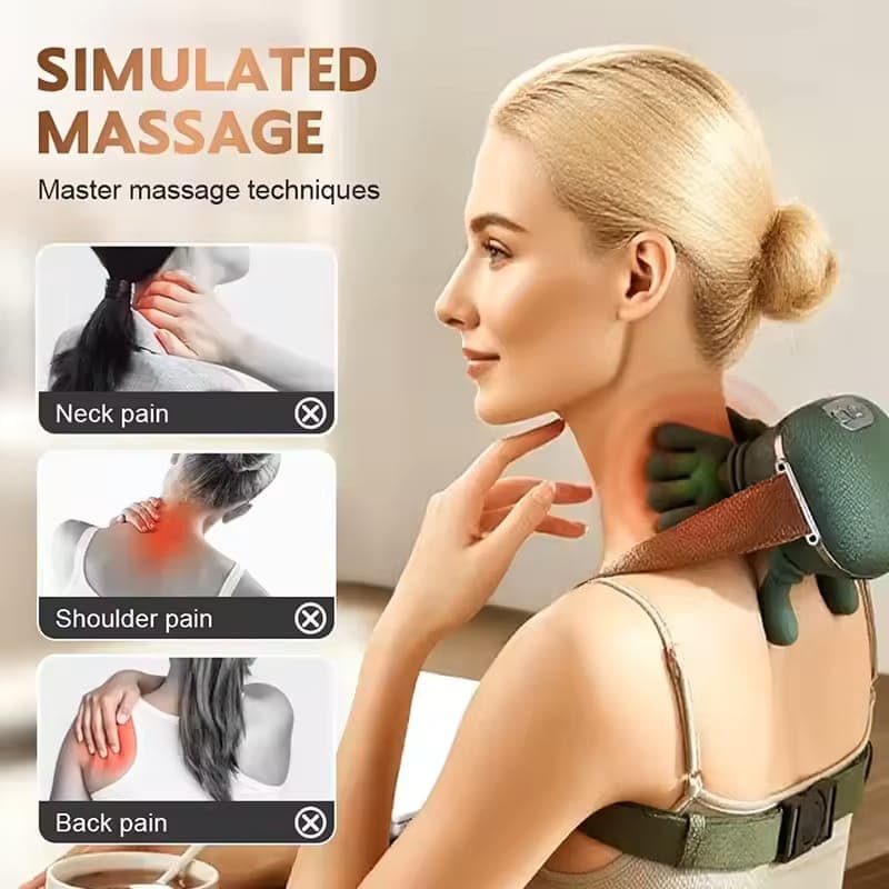 N7 Neck & Shoulder Massager detail view for online shoppers in Pakistan