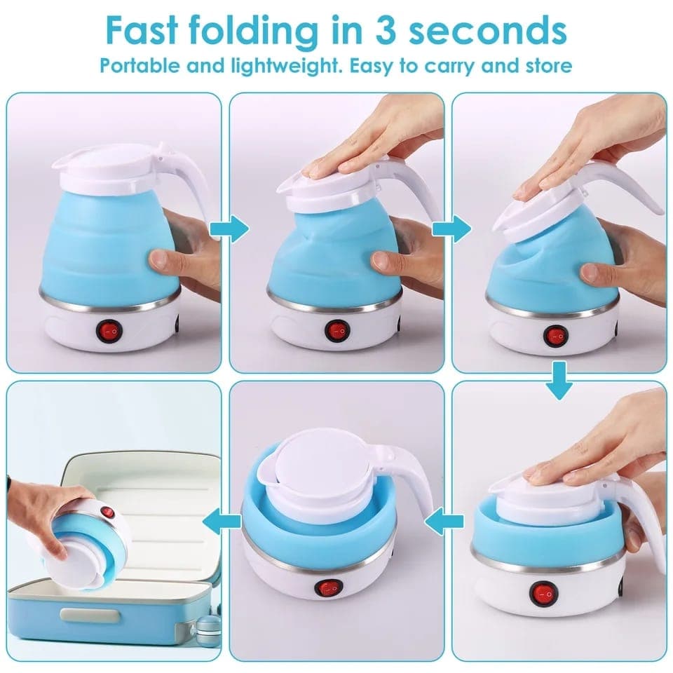 Fast Water Boiling 600 ml Portable Kettle Travel detail view for online shoppers in Pakistan