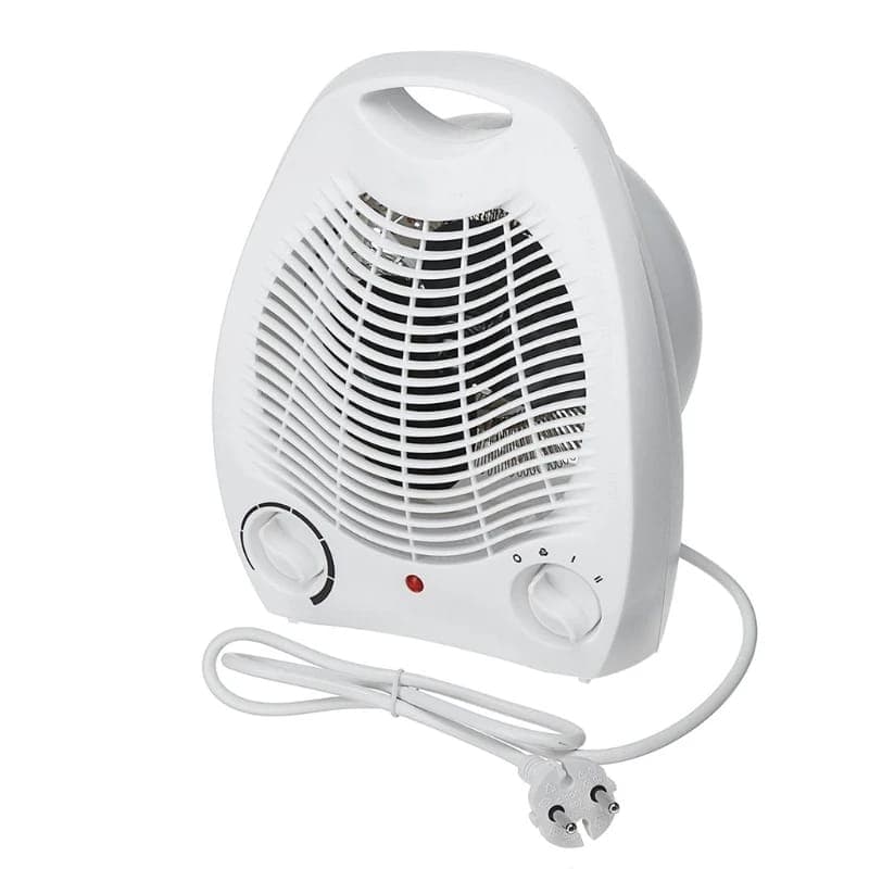 Electric Portable 2 Speed Fan Heater With detail view for online shoppers in Pakistan