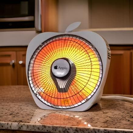 300W–600W Halogen Dish Heater product photo — SimpleCartStore