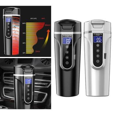 450ml Car Heating Cup 12V/24V product photo — SimpleCartStore