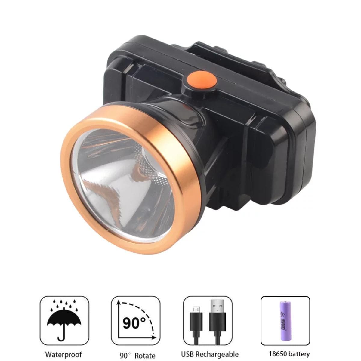 LED headlight strong light long shot 50w — buy online in Pakistan at SimpleCartStore