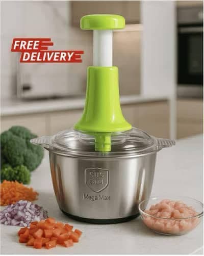 2L Manual Food Chopper — buy online in Pakistan at SimpleCartStore