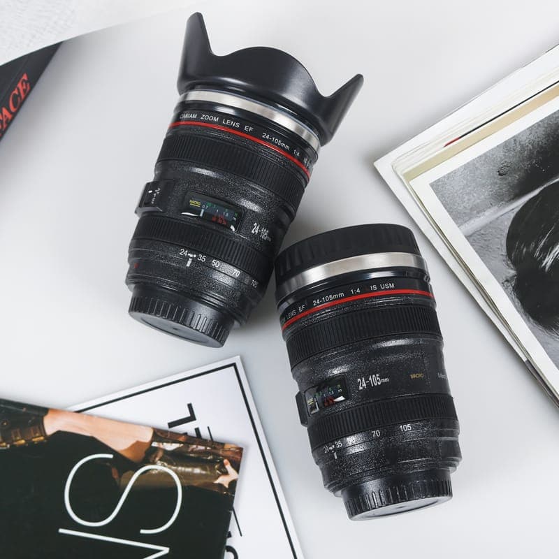 Camera Lens Travel Thermos Mug — buy online in Pakistan at SimpleCartStore