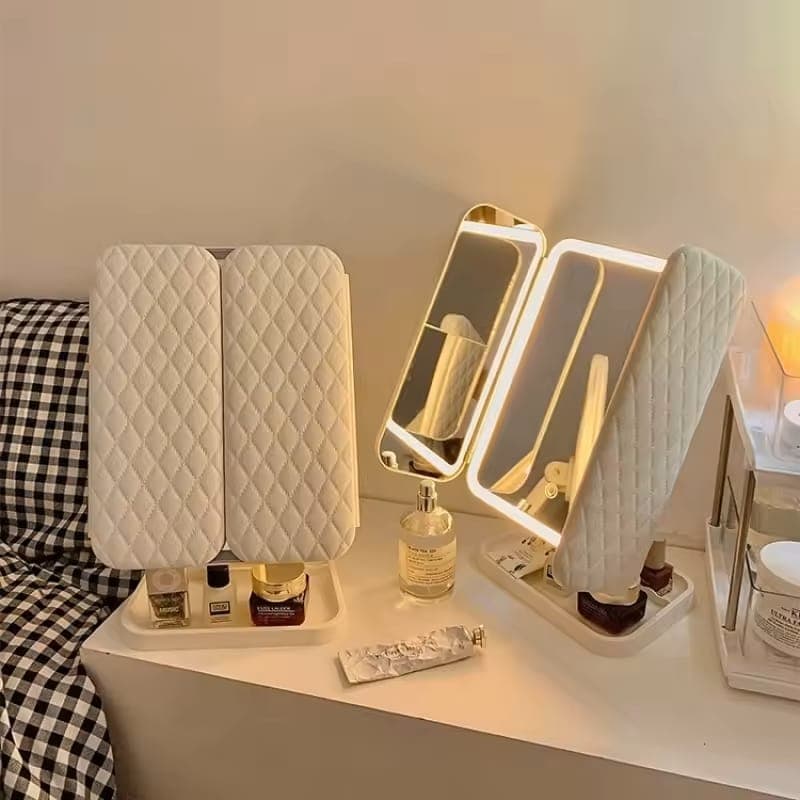 LED Folding Makeup Mirror — buy online in Pakistan at SimpleCartStore