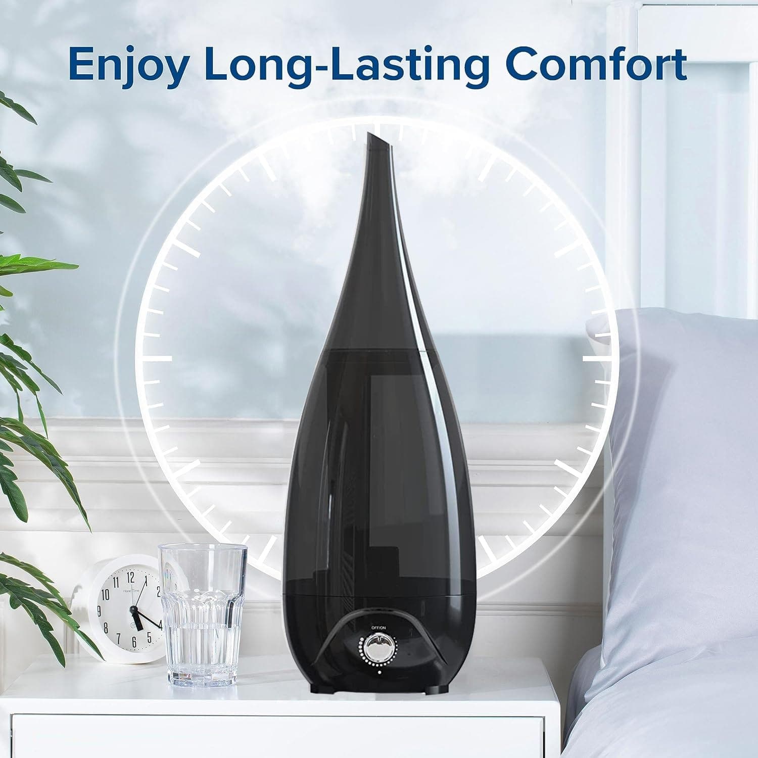 2.6L Ultrasonic Humidifier product photo — SimpleCartStore