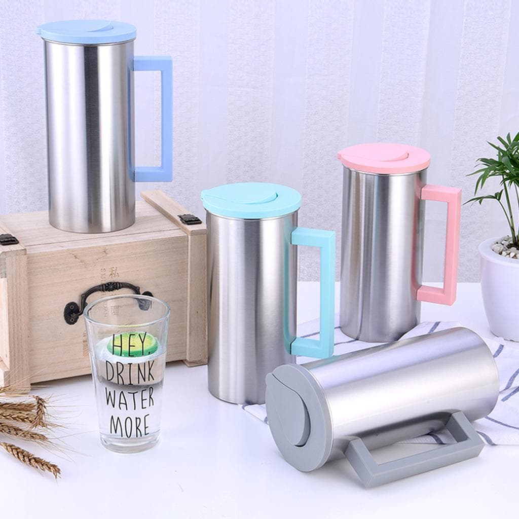 1.8L Stainless Steel Water Pitcher — buy online in Pakistan at SimpleCartStore