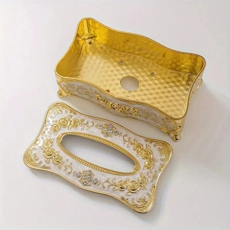 Rectangular Tissue Box Holder detail view for online shoppers in Pakistan