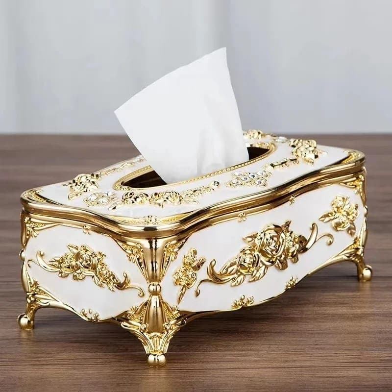 Rectangular Tissue Box Holder product photo — SimpleCartStore